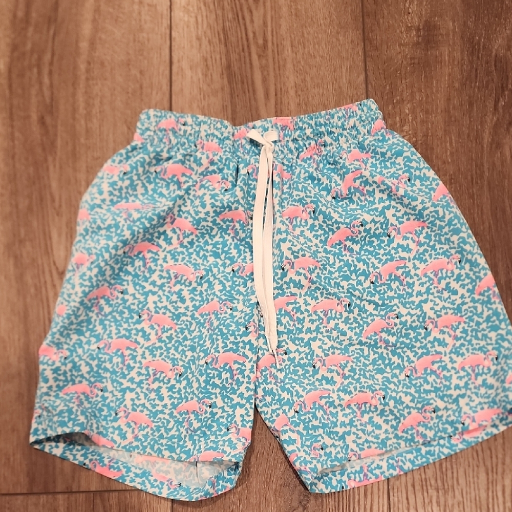Chubbies Blue and Pink Patterned Shorts
